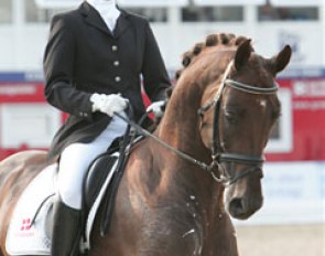 A smiling Lotte Skjaerbaek on Skovens Rafael