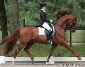 Camille Judet Cheret with Mister Grand Champ