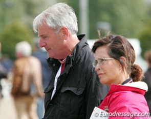 Spanish team trainer Jan Bemelmans and chef d'equipe Bobby Fernandez de Bobadilla :: Photo © Astrid Appels