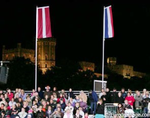 Windsor Castle in the backdrop