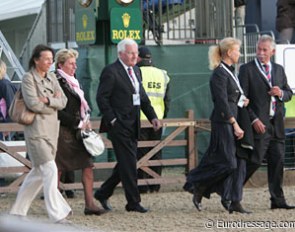 The judges for the kur: Judet, Verbeek, Lette, Gribbons, Clarke