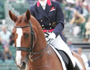 Bechtolsheimer happy about her Grand Prix ride at the 2009 European Championships