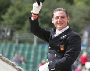 Juan Manual Munoz Diaz was the best performing Spanish rider. He got 69.745%