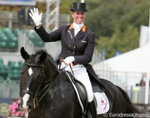 Anky van Grunsven and Salinero at the 2009 European Championships :: Photo © Astrid Appels