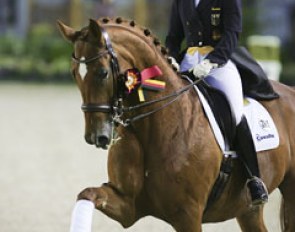 Nadine Capellmann and Elvis at the 2010 CDIO Aachen :: Photo © Astrid Appels