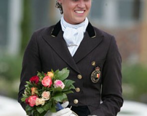 Julie de Deken wins the Under 25-tour at the 2010 CDIO Aachen