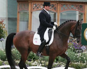 Todd Flettrich on Otto at the 2010 CDIO Aachen :: Photo © Astrid Appels