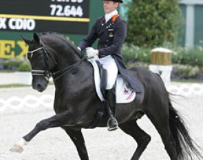 Edward Gal and Totilas Conquer the 2010 CDIO Aachen :: Photo © Astrid Appels