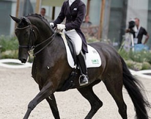 Helen Langehanenberg and Responsible OLD at the 2010 CDIO Aachen :: Photo © Astrid Appels
