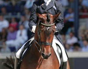 Brett Parbery and Victory Salute at the 2010 CDIO Aachen