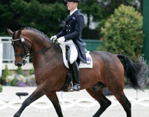Brett Parbery and Victory Salute at the 2010 CDIO Aachen