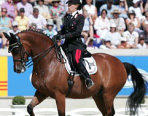 Valentina Truppa on Eremo del Castegno at the 2010 CDIO Aachen :: Photo © Astrid Appels