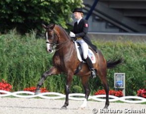 Sabrina Finke and Aix Les Bains (the French word for Bad Aachen - nomen est omen) finish 8th.