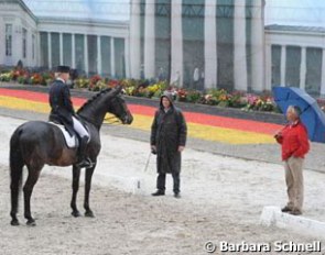 Annabel Franzen was coached by her father and Ton de Ridder