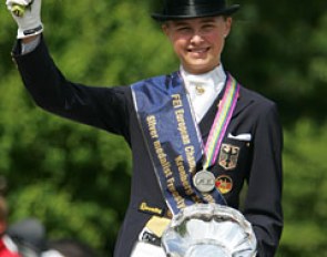 Sanneke Rothenberger with her second silver medal