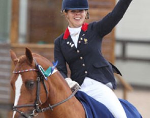 Victoria Boree and Doppelspiel win the Consolation Finals :: Photo © Astrid Appels