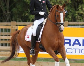 Anne Fabricius Tange was one of three Danes making it into the Kur Finals. Aboard Tim, Anne finished 9th with 71.250%
