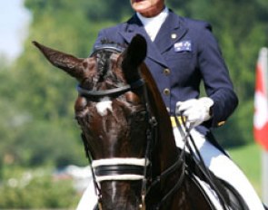 Australian Hayley Beresford on Ferra (by Ferro) competed in Eggenwil but took no part in the Swiss Dressage Championships