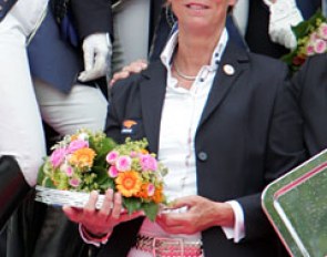 Tineke Bartels at the 2010 European Junior and Young Rider Championships :: Photo © Astrid Appels
