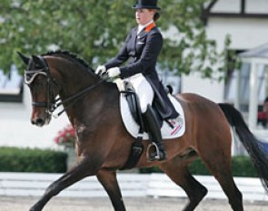 Robin Beekink and Pablo at the 2010 European Young Riders Championships :: Photo © Astrid Appels