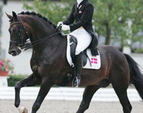 Anna Kasprzak and Blue Hors Future Cup at the 2010 European Young Riders Championships :: Photo © Astrid Appels