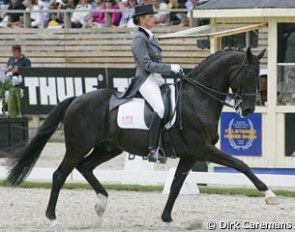 Anky van Grunsven and Painted Black at their last show together in Falsterbo :: Photo © www.caremans.be