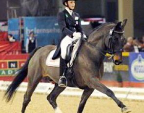 Meagan Davis and Bentley at the 2010 Young Riders World Cup Finals :: Photo © Barbara Schnell