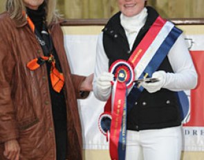 Theresa Smyth wins the British Dressage Young Professionals Award 2010: