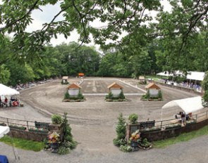 The main arena at the Festival of Champions in Gladstone, NJ :: Photo courtesy USET.org