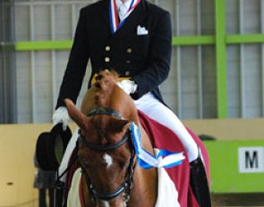Hiroyuki Kitahara and Why Me in their lap of honour