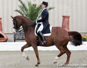 Katrin Bettenworth and Dujardin at the 2010 CDI Hagen  :: Photo © Astrid Appels