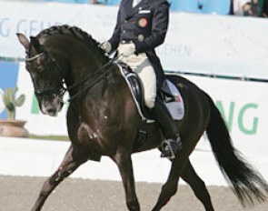 Nuno Palma e Santos and Sal at the 2010 CDI Hagen :: Photo (c) Astrid Appels