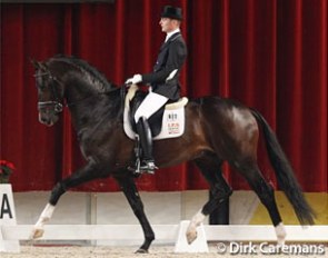 Theo Hanzon and Zhivago at the qualifier in Hengelo