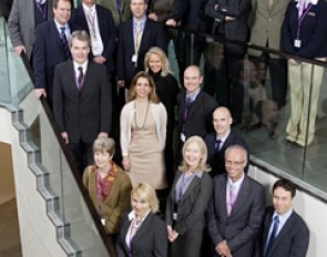 Participants of the 2010 FEI Round Table Conference on the Rollkur