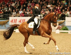 Adelinde Cornelissen and Parzival :: Photo © Caroline Finch