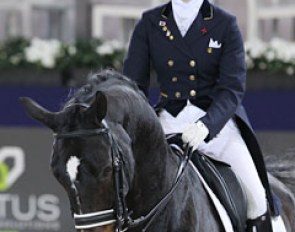 Korean Soon-Lin Lee aboard Wim Verwimp's Belgian warmblood gelding Ravel (by Ragazzo x Romadour II)