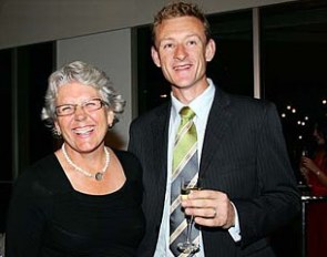 Sicca Dijkstra and Bret Parbery at the Wings for WEG Gala Ball :: Photo © Berni Saunders