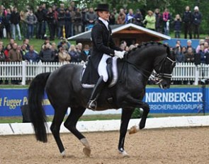 Edward Gal and Totilas win in Munich :: Photo © Selene Scarsi