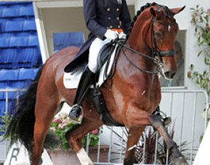 Marlies van Baalen and Phoebe at the 2010 CDIO Rotterdam :: Photo © Astrid Appels