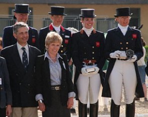 The British team cliches bronze at the 2010 CDIO Saumur Nations Cup