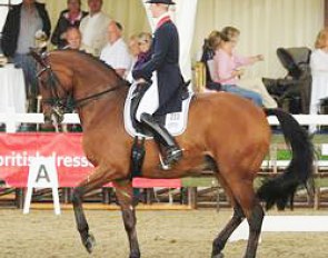 Laura Bechtolsheimer and Andrett H at the 2010 British Championships :: Photo (c) Kevin Sparrow