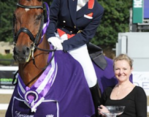 Laura Bechtolsheimer and Andrett H win the 2010 British Championships :: Photo (c) Paul Harding