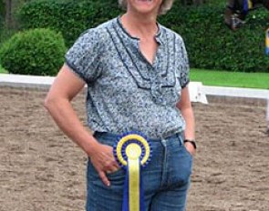 Kerstin André at the 2010 Swedish Dressage Championships in Stromsholm