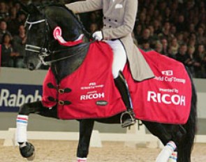 Edward Gal and Totilas win the 2010 World Cup Finals :: Photo © Astrid Appels