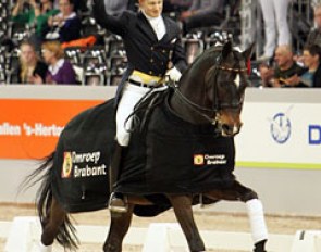 Matthias Alexander Rath and Sterntaler Unicef win the CDI Grand Prix at the 2010 World Cup Finals :: Photo © Astrid Appels
