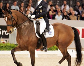 Matthias Rath on Triviant at the 2010 World Cup Finals :: Photo © Astrid Appels