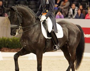 Marlies van Baalen and Ojay at the 2010 CDI-W 's Hertogenbosch :: Photo © Astrid Appels