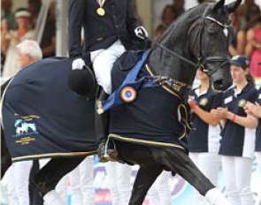 Andreas Helgstrand and UNO Donna Unique, 6-year old World Champions