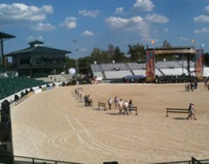 The main arena