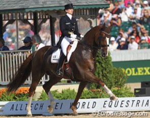 Anabel Balkenhol and Dablino Take Revenge in the Grand Prix Special :: Photo © Astrid Appels